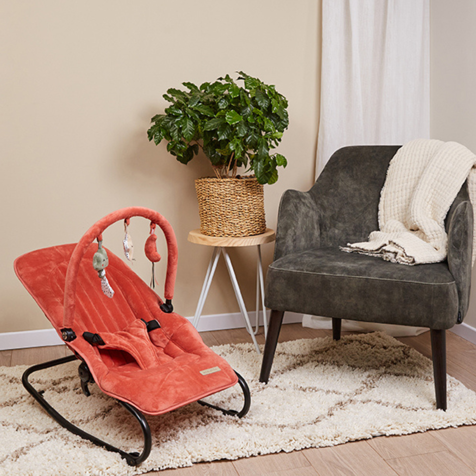 LUX Bouncer | Vintage-Rosa